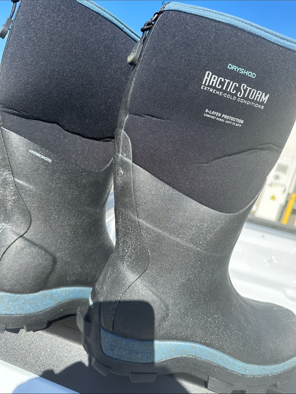 DRYSHOD Arctic Storm Women's Black Snow Boots size 9 / 9.5